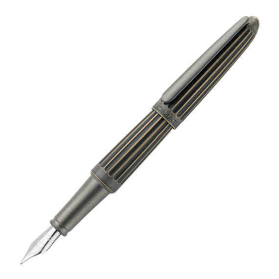 Diplomat Aero Fountain Pen - Oxyd Brass