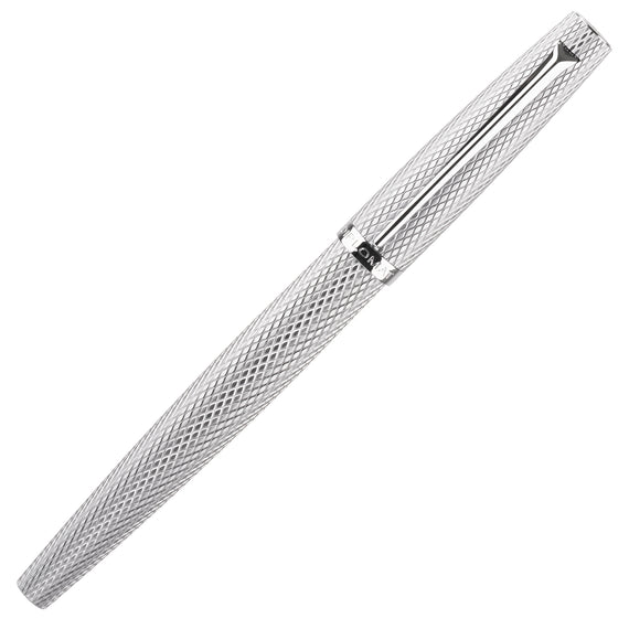 Diplomat Viper Fountain Pen - Silver