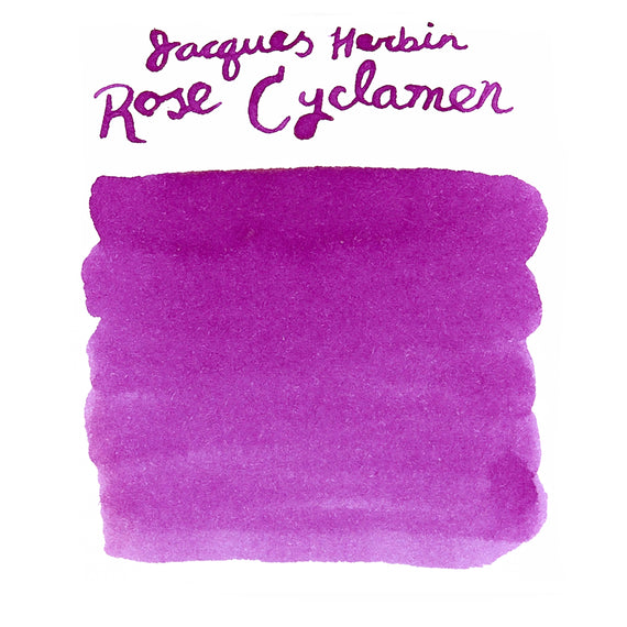 Jacques Herbin Rose Cyclamen ink swab